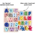 thumbnail image 5 of Puzles de madera con letras mayúsculas y números del alfabeto HUOGUO ABC, 5 of 5