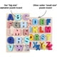 thumbnail image 5 of Puzles de madera HUOGUO Alphabet ABC con letras mayúsculas para niños, 5 of 5