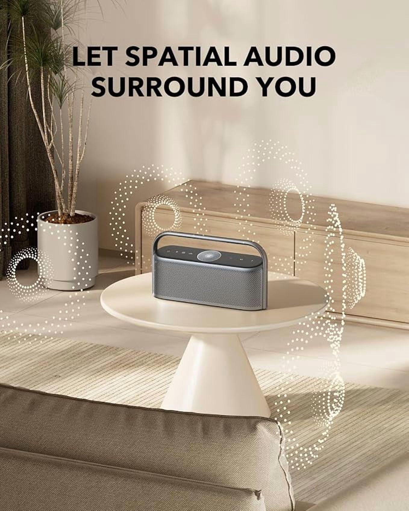 Soundcore Motion X600 by Anker Portable Bluetooth Speaker, Hi-Res Spatial Audio with Wireless 50W Sound, IPX7 Waterproof, Pro EQ, AUX-in, Speaker for Home, Office, Backyard and Bathroom Use (Green)