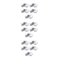 thumbnail image 2 of Moldes para cupcakes Billuyoard 100 unids/set DIY revestimientos de Papel coloridos y decorativos plata, 2 of 6
