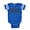 Royal Blue, variant on CafePress - Love Social Net - Cute Infant Baby Football Bodysuit