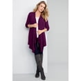 thumbnail image 6 of Roaman's Women's Plus Size Lightweight Handkerchief Hem Cardigan Sweater, 6 of 6