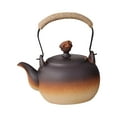 thumbnail image 3 of TISHITA Ceramic Teapot 800ml Lightweight Chinese Teapot Portable Durable Tea Maker Tea Kettle for Cafe Camping Restaurant Picnic Shop, 3 of 8
