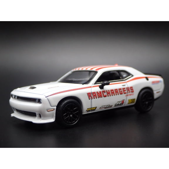 Open Box 2008-2023 DODGE CHALLENGER SRT RAMCHARGERS NHRA 1:64 SCALE DIECAST MODEL CAR