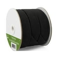 thumbnail image 2 of Dritz 1" Braided Elastic, Black, 20 Yd., 2 of 3