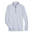 thumbnail image 4 of Devon & Jones CrownLux Performance? Men's Clubhouse Micro-Stripe Quarter-Zip - DG480, 4 of 5