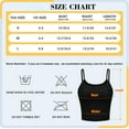 thumbnail image 7 of Women's 3 Piece Ribbed Crop Tank Tops - Square Neck Seamless Workout Cropped Top Yoga Tanks for Women, 7 of 7