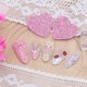 thumbnail image 4 of Uñas postizas Press On BUNLVDI, set mediano almendra con gemas para San Valentín, 4 of 7