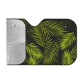 thumbnail image 2 of Bingfone Tropical Palm Leaves Fern Leaf Car Windshield Sunshade,Sun Foldable Sun Shield Sun Visor for Car - Medium, 2 of 9
