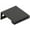 Black, variant on Emtek 87160US19 Modern Edge 1" Center To Center Finger Cabinet Pull From The Contemporary