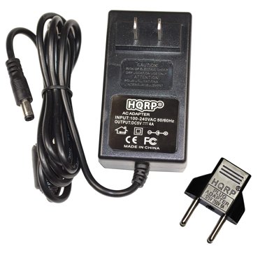 HQRP AC Adapter Power Supply For Slingbox PRO, AV, TUNER, CLASSIC – Sling Media Replacement, 88777210011316