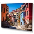 thumbnail image 2 of Designart "Colorful Italy Cinque Terre euphony II" Italy Wall Art Living Room, 2 of 5
