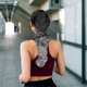 thumbnail image 5 of 55cm Ponytail Hair Extensions Claw Clip Long Curly Fake Hair Gradient Lady Hairpieces WigBlack T Gray, 5 of 5