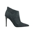 thumbnail image 2 of GUESS Womens Navy Embellished Comfort Fazzie Pointed Toe Stiletto Zip-Up Dress Booties 8 M, 2 of 4