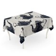 thumbnail image 1 of POGLIP Tea Vintage Teapot Coffee Pot Kettle Abstract Beverage Breakfast Cafe Tablecloth Table Desk Cover Home Party Decor 52x70 inch, 1 of 1