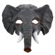 thumbnail image 1 of Máscara de elefante con cabeza de animal de Halloween, máscara de pez verde con cabeza de pez verde, máscara de hombre pez verde, 1 of 6