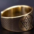 thumbnail image 3 of Anillo Arcángel Metatrón Estilo Vintage Para Mujeres/Hombres Regalo De Joyería, 3 of 5
