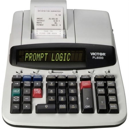 1 PK,Victor PL8000 14 Digit Heavy Duty Thermal Printing Calculator