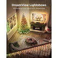 thumbnail image 5 of Govee Christmas Sparkle String Lights 99ft, RGBWIC String Lights with 375 Bullet-Head LEDs, App-Controlled, 140+ Scene Modes, Shape Mapping, Music Sync, Works with Alexa, Indoor Holiday Decorations, 5 of 5