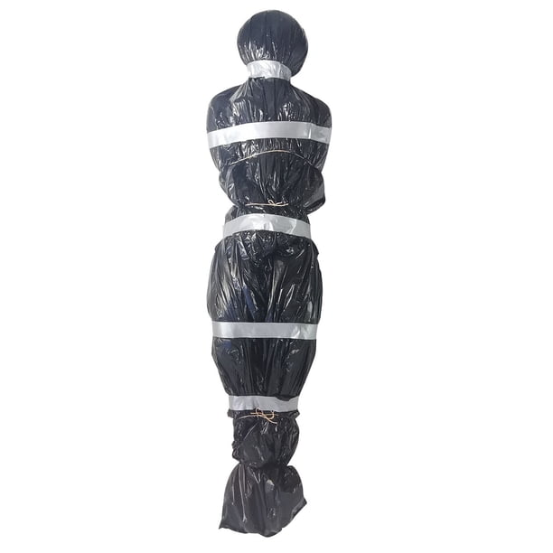 Fiudx Ofertas relámpago del día Decoraciones de Halloween con cadáveres falsos aterradores Accesorios para víctimas de la muerte Accesorios para exteriores de Halloween Decoraciones espeluznantes par