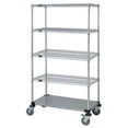 thumbnail image 1 of 4-Wire Shelf Mobile Cart - 74 in., 1 of 1