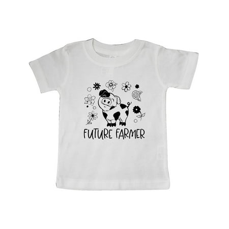 

Inktastic Future Farmer Cute Pig and Flowers Gift Baby Boy or Baby Girl T-Shirt
