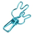 thumbnail image 1 of Fish Shaped Paper Clips, 20Pcs Metal Document Clamps with Hollow Design, Spring Steel Construction for Organizing Papers Tickets and Certificates, 1 of 7