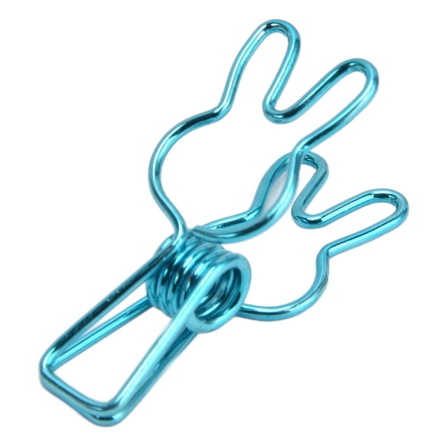 Fish Shaped Paper Clips, 20Pcs Metal Document Clamps with Hollow Design, Spring Steel Construction for Organizing Papers Tickets and Certificates