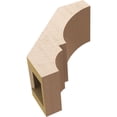 thumbnail image 6 of Ekena Millwork 5"W x 10"D x 10"H Balboa Rough Cedar Woodgrain TimberThane Knee Brace, Primed, 6 of 6