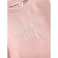 thumbnail image 5 of Bagilaanoe Newborn Baby Girl Boys Oversized Romper Sweatshirt Long Sleeve Bodysuits Letter Embroidered Pullover 3M 6M 12M 18M Infant Casual Tee Tops, 5 of 8