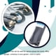 thumbnail image 3 of Naiovety 100 piezas de bridas para cables, portátiles, antióxido, autoblocantes, cables electrónicos, cremallera, casa, garaje, correas, accesorios Almacenamiento y organización del hogar Naiovety JJ8033-00, 3 of 6