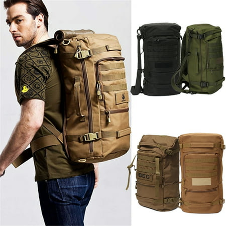 50L Miltifunction Outdoor Military Tactical Army Camping Hiking Backpack Rucksack Daypack Shoulder Handbag Trekking Bag (Best Tactical Shoulder Bag)