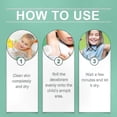 thumbnail image 5 of Sensitive Skin Deodorant for Kids & Teens, Aluminum-Free Armpit Care with Hypoallergenic Formula and Sweat Cleansing Roller, 5 of 5