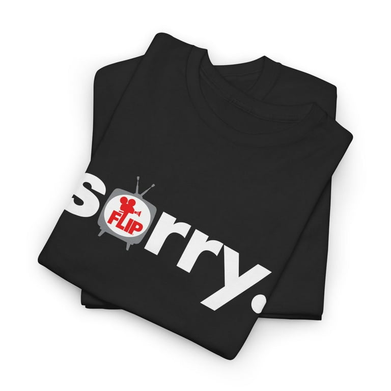 Flip Sorry Skateboards Skate Classic Video 90s Premium Design T