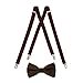 thumbnail image 3 of Tuxedo Park Suspender & Bow Tie Set (Adult, Chocolate Brown), 3 of 4