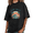 Black-5, variant on Double-sided Ride The Waves Feel God's Grace Retro Checkered Palm Tree Surf Graphic Tees T-shirt Tops Short Sleeve