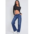 thumbnail image 4 of Women's Straight Leg Cargo Skater Jeans, 4 of 29