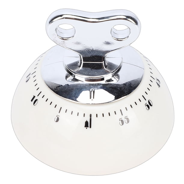 Temporizador Mecánico Vintage, Cuenta Atrás Magnética De 60 Minutos Para Estudio De Trabajo De Cocina