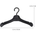 thumbnail image 2 of KAIYANG 50 perchas para ropa de muñecas, perchas para muñecas, perchas para ropa en miniatura, accesorios para ropa de casa de muñecas, color negro, 2 of 5