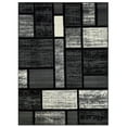 thumbnail image 3 of HR HANDCRAFT RUGS HR Square Pattern Area Rug Geometric Pattern Modern Gray - 5'2" x 7'1", 3 of 5