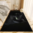 thumbnail image 4 of Machine Washable Rug 6x9 ft Washable Area Rugs Animal Black Cat Non Slip Rugs for Living Room Bedroom, Rug Carpet Stain Resistant, Home Decor Office Rug, 4 of 7