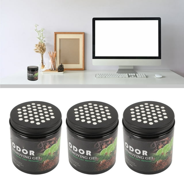 Gel Eliminador De Olores, Extractos De Plantas Seguros De 7,1 Onzas Gel Eliminador De Olores Multifuncional Para El Hogar
