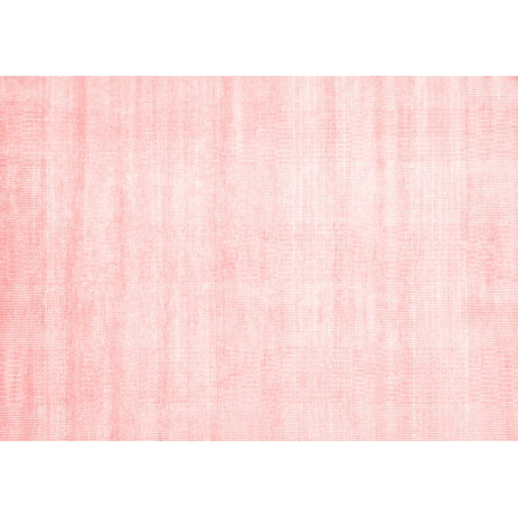 Ahgly Company Machine Washable Indoor Rectangle Solid Red Modern Area Rugs, 8' x 10'