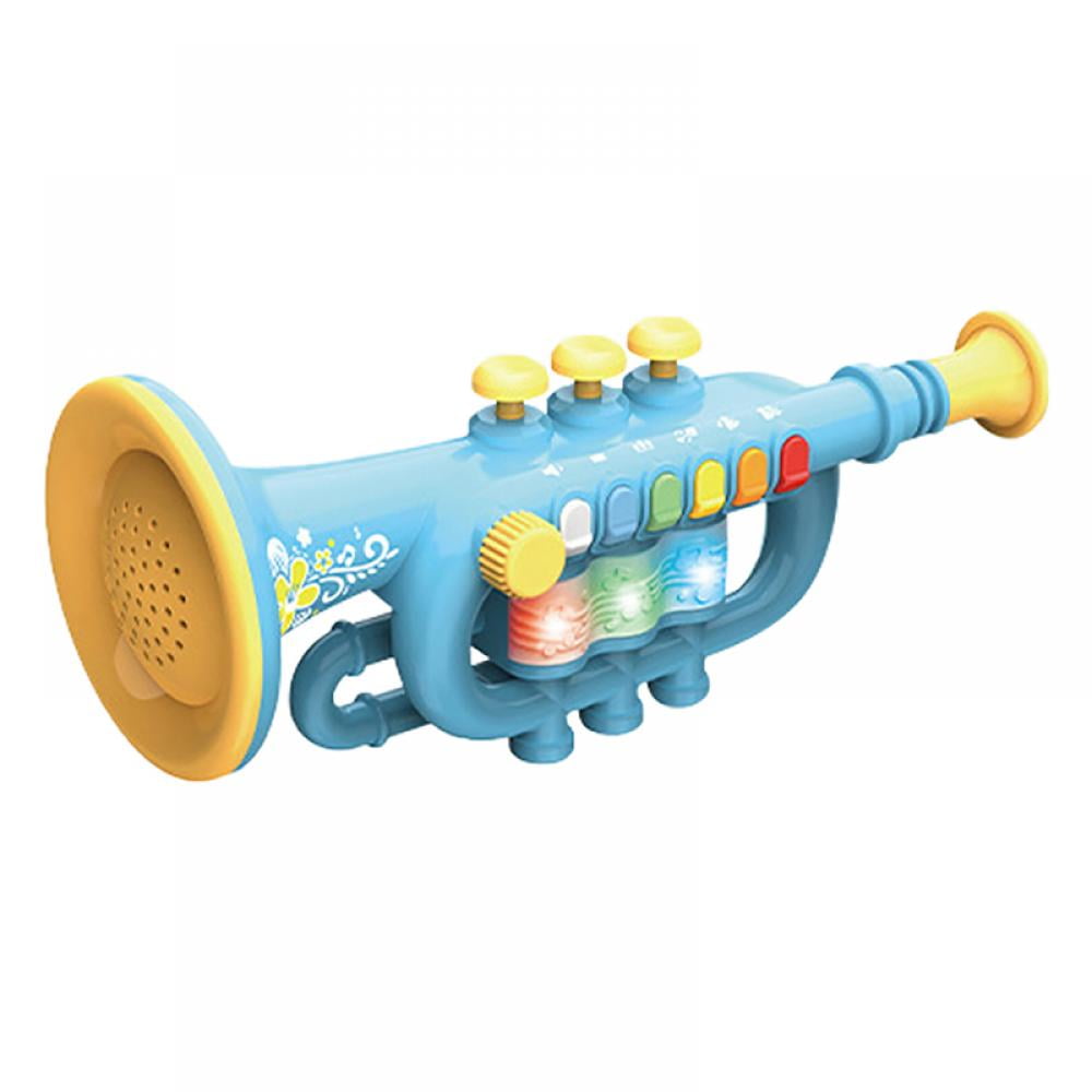 Kid Toys,Trumpet Musical Instrument Toys With Light & Sound Early