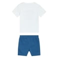 thumbnail image 2 of Champion Toddler Boys Graphic Tee and Woven Shorts Set - White - Size 2T, 2 of 5