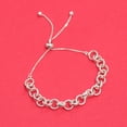 thumbnail image 4 of LeCalla 925 Sterling Silver Jewelry Sliding Bolo Bracelet for Teen Women and Girls 8.5" Inch, 4 of 8