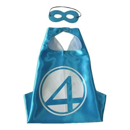 Marvel Comics Costume - Fantastic Four Cape and Mask with Gift Box by