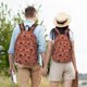 thumbnail image 4 of Disketp American Football1 Mochila de Lona Estampada, Mochila Escolar de Viaje Ligera para Estudiantes y Portátil-Small, 4 of 5