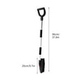 thumbnail image 6 of Nsxcdh 3 in 1 Snow Shovel Set with Ice Scraper and Snow Brush,Stainless Steel Pp,37.8 In,Detachable Retractable Heavy Duty for Vehicle Windshield Winter Snow Removal,Automotive Accessories, 6 of 7