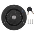 thumbnail image 1 of Gravity Freshwater Inlet Lockable Leakproof Water Filler Cap with 2 Keys for RV Caravan Motorhome, 1 of 5